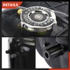 A-Premium Engine Coolant Reservoir with Cap Compatible with International Harvester