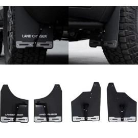 Unbranded Mud Flaps for 2024-2025 Land Cruiser Prado LC250 J250 – 4PCS Splash Guards Kit