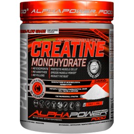ALPHAPOWER FOOD ALPHAPOWER FOOD Creatine Monohydrate, Vegan - Bioactive Creatine Powder 1kg, Neutral | Laboratory Tested, Ultra Micronized from Germany - Kosher & Halal Certified