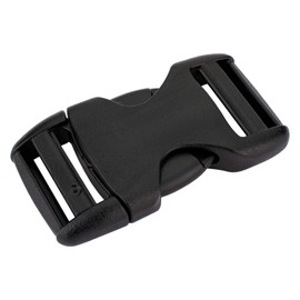 YKK 50-1 Inch Flat Heavy Duty Dual Adjustable Side Release Plastic Buckles