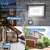 LED Spotlight with Motion Sensor Outdoor 50 W, 5000 LM