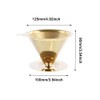 Pour Over Coffee Filter Reusable Stainless Steel Cup Coffee Filter