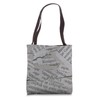 Background The Torn Newspaper Tote Bag