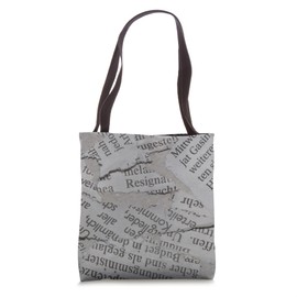 Background The Torn Newspaper Tote Bag