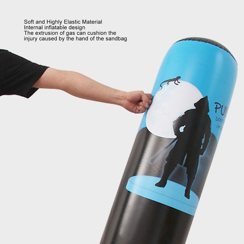 Inflatable Boxing Bag Soft Thickened Safe Stable Base Standing Punching
