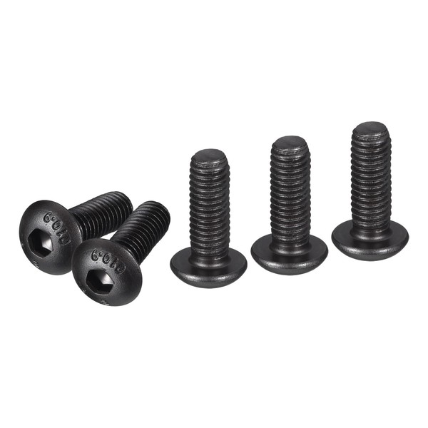 DTGN M5-0.8x14mm Button Head Socket Cap Screws - 50Pack -