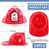 Loppdece Pack of 24 Children's Fire Brigade Helmets