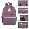 19 Inch School Backpacks with Mesh Side Pockets – Basic