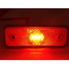 2x Red LED Marker Light 12 V 24 V Trailer