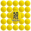 WeeGoo 50 Pack Yellow Foam Golf Balls Soft Golf Practice