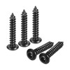 sourcing map Hex Socket Self Tapping Screws, M3 x 16mm