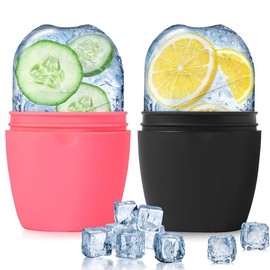 Ice Roller for Face,Pink.:_Pink and Black_2Pack