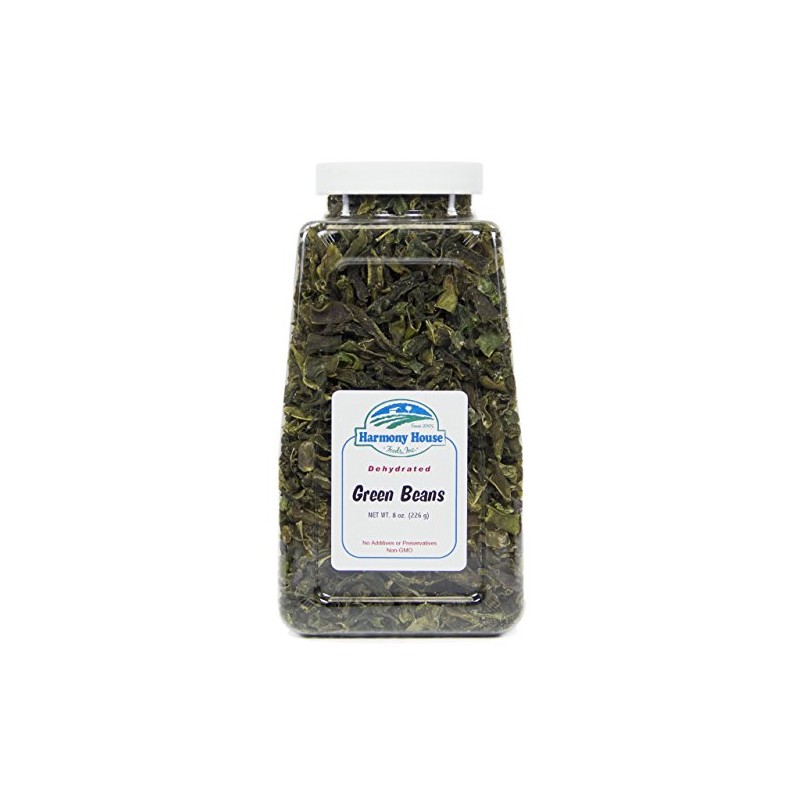 Harmony House Foods Dried Green Beans, cut (8 oz, Quart