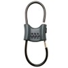 Bosvision 3-Digit Combination Lock with Braided Steel Cable – Secure