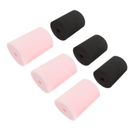 Gadpiparty 6pcs Cylindrical Sponge Inserts for Cup Turner Durable Stable Replacement Parts for Tumblers Noise Reducing Design for Better DIY Experience