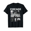 Illinois Chicago Skyline Chi Town T-Shirt