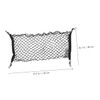 Kisangel Car Storage Net Bag Dual Layer Mesh Organizer for