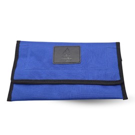 FireBar Labs Smell Proof Travel Wallet & Cash Bag with Hidden Lock – Odor-Free, Water-Resistant, Compact Design (Vivid Blue)