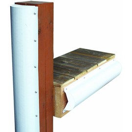 Dock Edge + Inc. PVC Piling Bumper (White, 6-Feet)