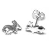 Arranview Jewellery Rabbit Stud Earring - 925 Sterling Silver