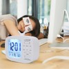 Smart Alarm Clock Multifunctional LED Digital Display 12/24 Hour Switch