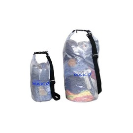 MAKO Spearguns Transparent Waterproof Dry Bag (Large (30 Liter))