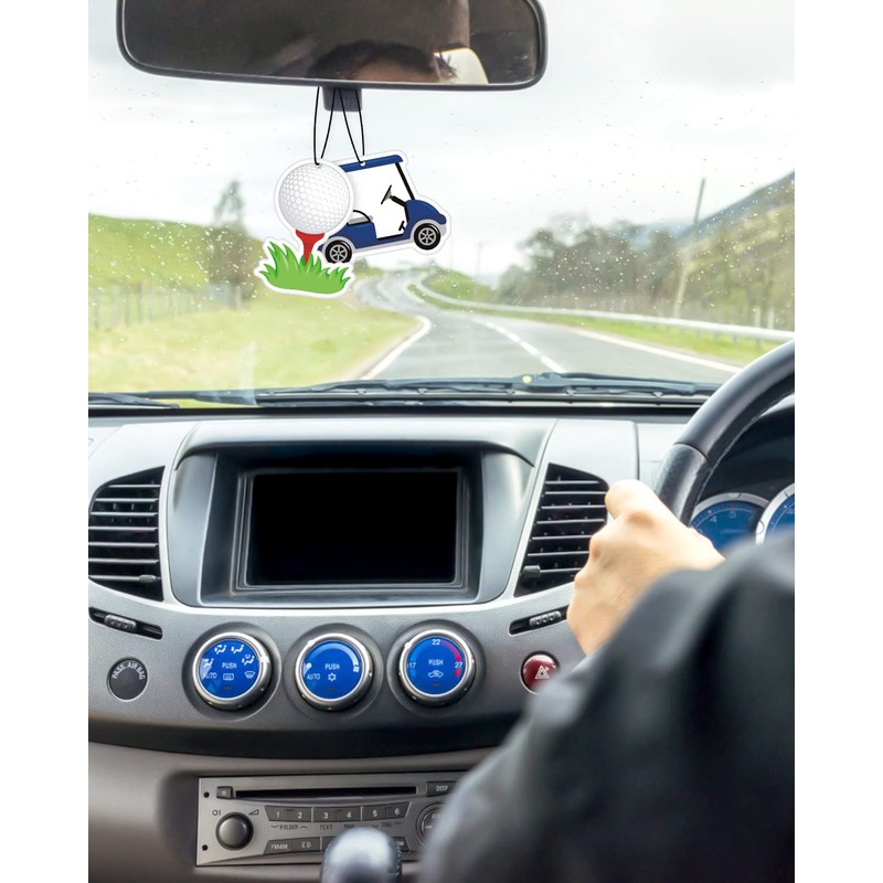 Golf Car Air Fresheners Hanging Accessories Slice Scented perfume air