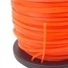Zeqeey Square Strimmer Line 2.4mm x 100m Wire Cord Rope