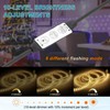 sourcing map LED Strip Dimmer, 12V to 24V 12A Mini