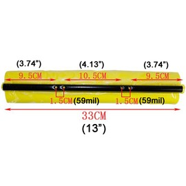 Recambio para cabeza de fregona de esponja, paquete de 3 almohadillas para orejas de esponja absorbentes, Amarillo, 33cm