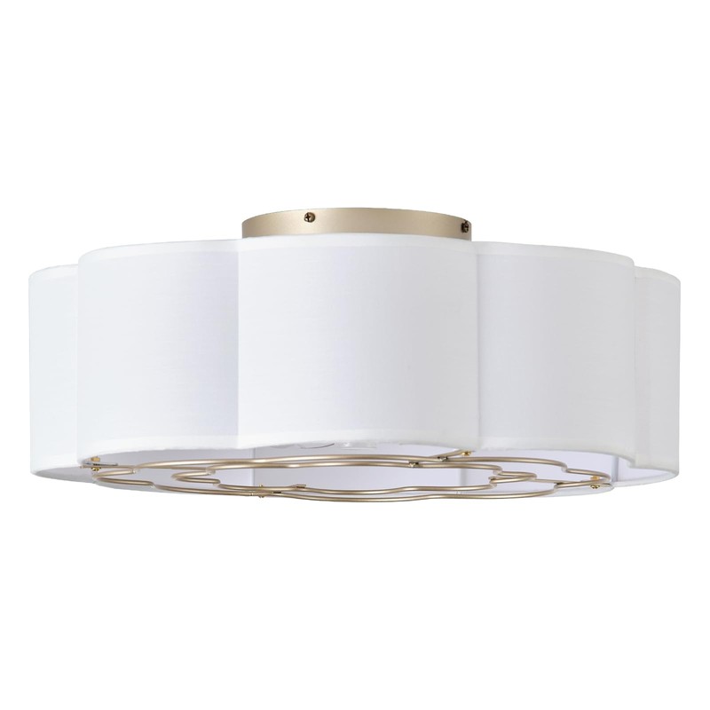 Phrylix 20" Boho Bladeless Ceiling Fans with Lights, Low Profile