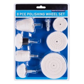 Bluespot 19037 8 PCE Buffing Wheel Set