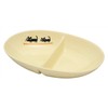 Kakamoto SOUSEN Medium Plate, Orange, 7.1 inches (18 cm), Setoyaki