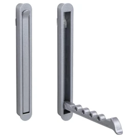 Gedotec Mital Folding Coat Hook, 1 Piece, Modern Coat Hook, Wall Hook, Wardrobe for Screw-on, Hooks Including Mounting Material, Wall Panels