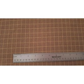 Marcus Brothers Textiles Shirts & Ties BTY Judie Rothermel Marcus Civil War Tan Brown Plaid