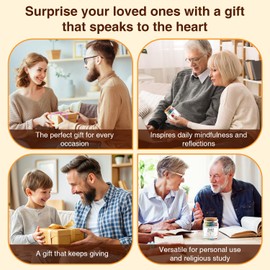 Bible Verse Jar - Birthday Gifts For Son From Mom, Dad - 96 Inspirational Scriptures for Daily Encouragement, Prayer & Reflection - Son Gifts From Mom to Son, Christian Gift (Bible Jar for Son)