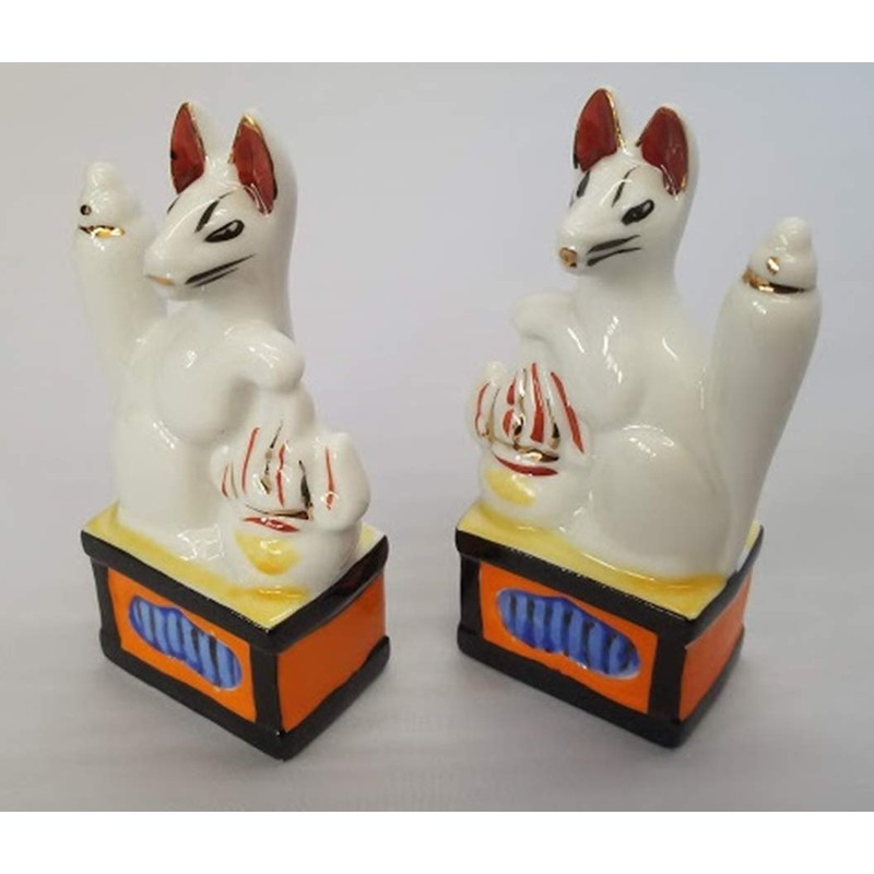 Moa Feteli Shinto Shelf, For Shinto Treasures, Inari (Fox), Fox-like