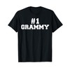 #1 Grammy Number One Funny Mother's Day T-Shirt