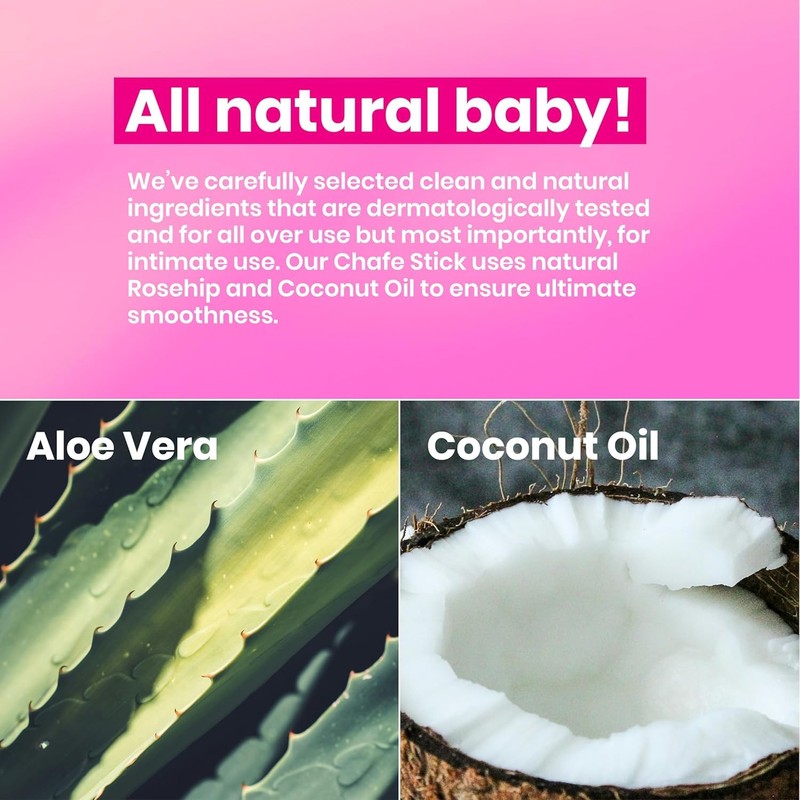 WooWoo Anti Chafe Stick with Aloe Vera and Shea Butter