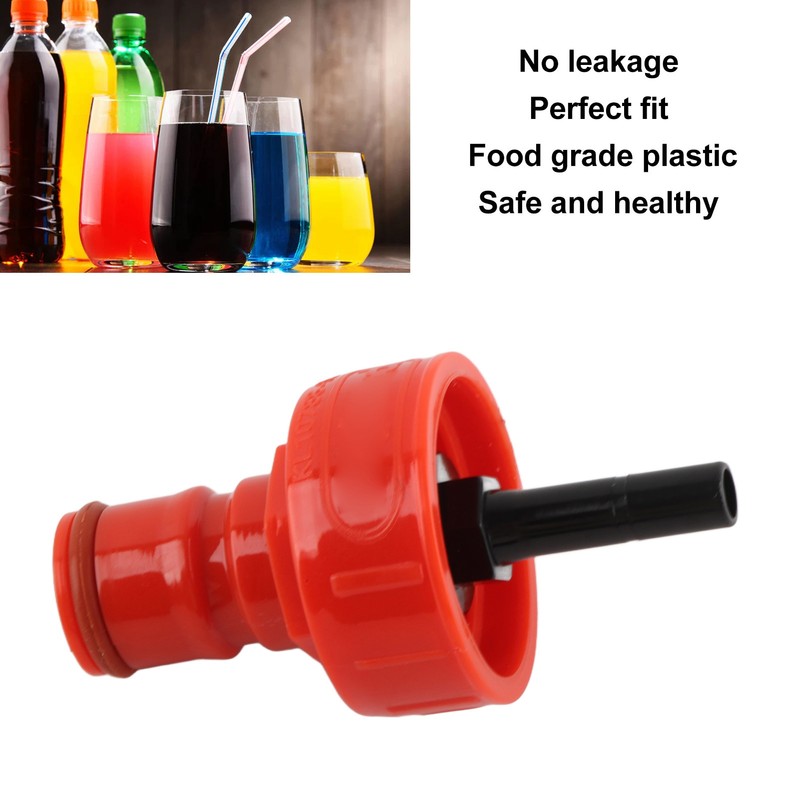 G1/4 Carbonation Cap Ball Lock Type Robust Lightweight ABS Carbonation