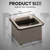 Rattleware Stainless Steel Knock Box - Perfect for Home, Cafe,