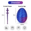 3D Printed Dragon Egg, Prefilled Easter Eggs Filled with Toy