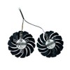 KIKIFAN 2pcs 87mm PLD09210S12HH 1660 Super GPU Fan for MSI