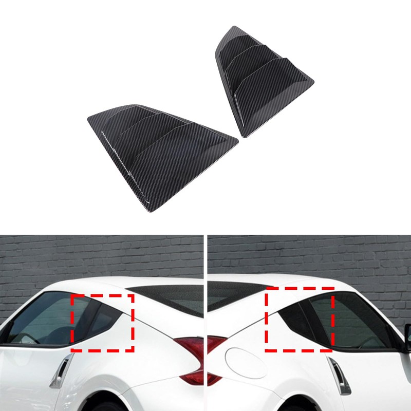 Hcilloend Nissan Fairlady Z Z34 2008-2020 Louver Cover Rear Side