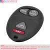 2 x 4Button 315MHZ Car Remote Control Key for Buick