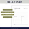 Todaisy Paper Bible Study Supplies 5.5 x 8.5 Church Notes