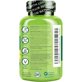 NATURELO One Daily Multivitamin for Women Over 50 | 120 Caps | 4 Months
