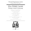 Five Welsh Carols SATB Accompanied (Choral Programme Series)