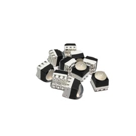 500 pcs SMD 2727 Ball-Shaped Head Industrial LED,RGB Multicolor,High Brightness for Traffic Displays,Outdoor Grille LED Screens,Energy-Saving Display,Long Lifespan (SN-2727CRGB-80C-164)