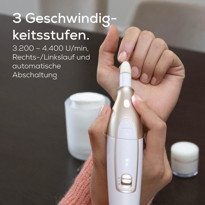Beurer MP 62 Electric Manicure / Pedicure Set with 10